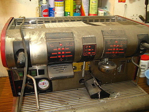 Ремонт, чистка профессиональной кофеварки LA-SAN-MARCO