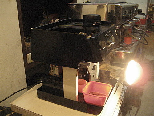 Чистка и ремонт кофемашины -La-Pavoni-