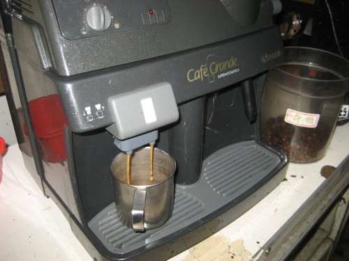 Чистка и ремонт кофемашины -Saeco-cafeg