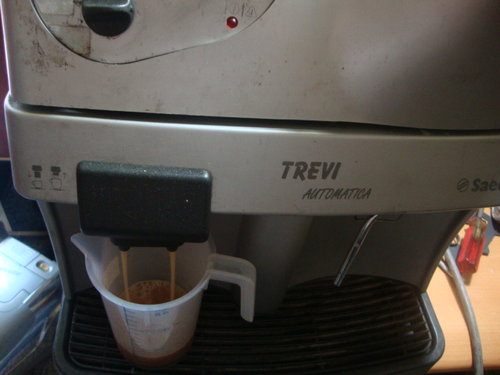Ремонт, чистка кофемашины -saeco-trevi-
